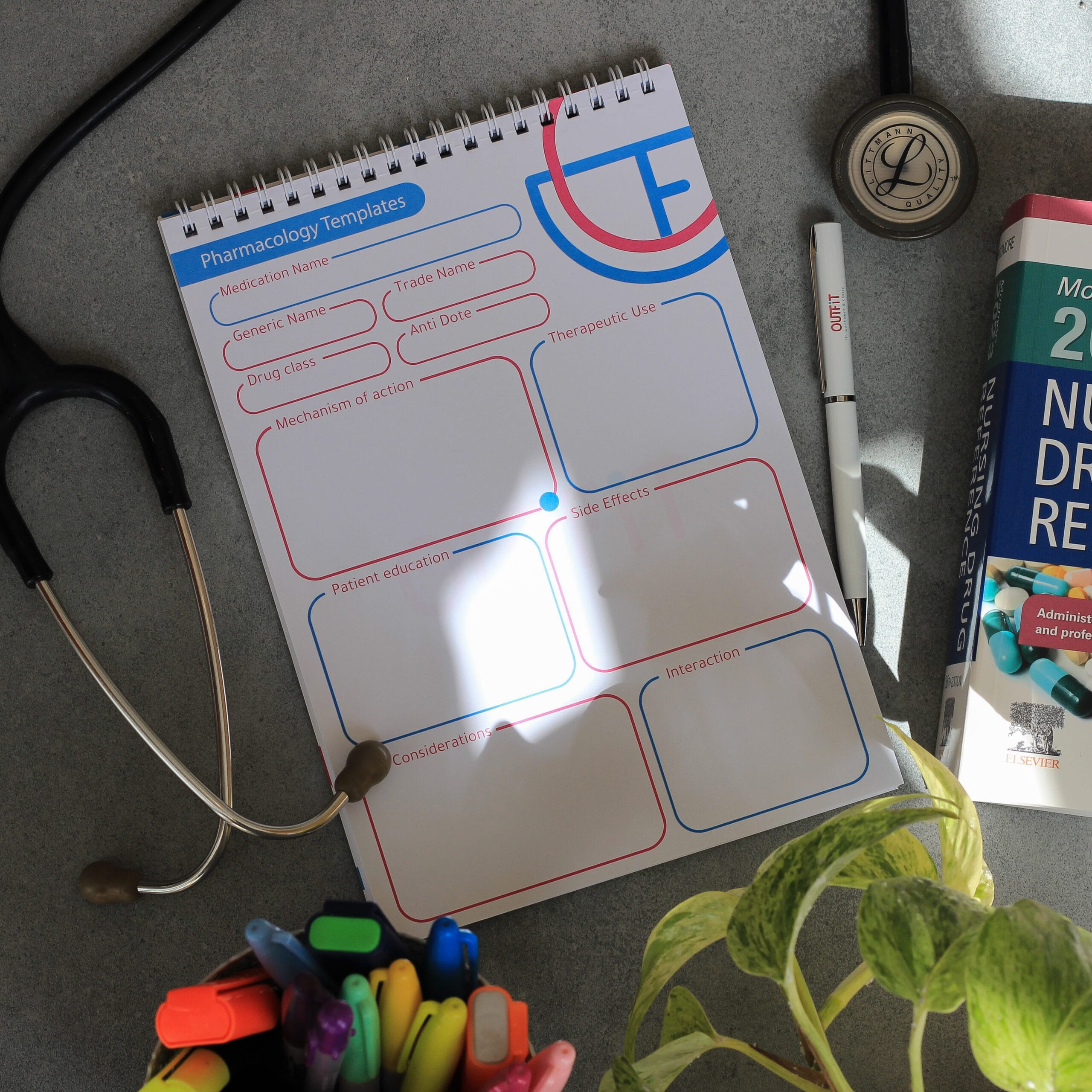 PHARMACOLOGY TEMPLATES NOTEBOOK - Image 2