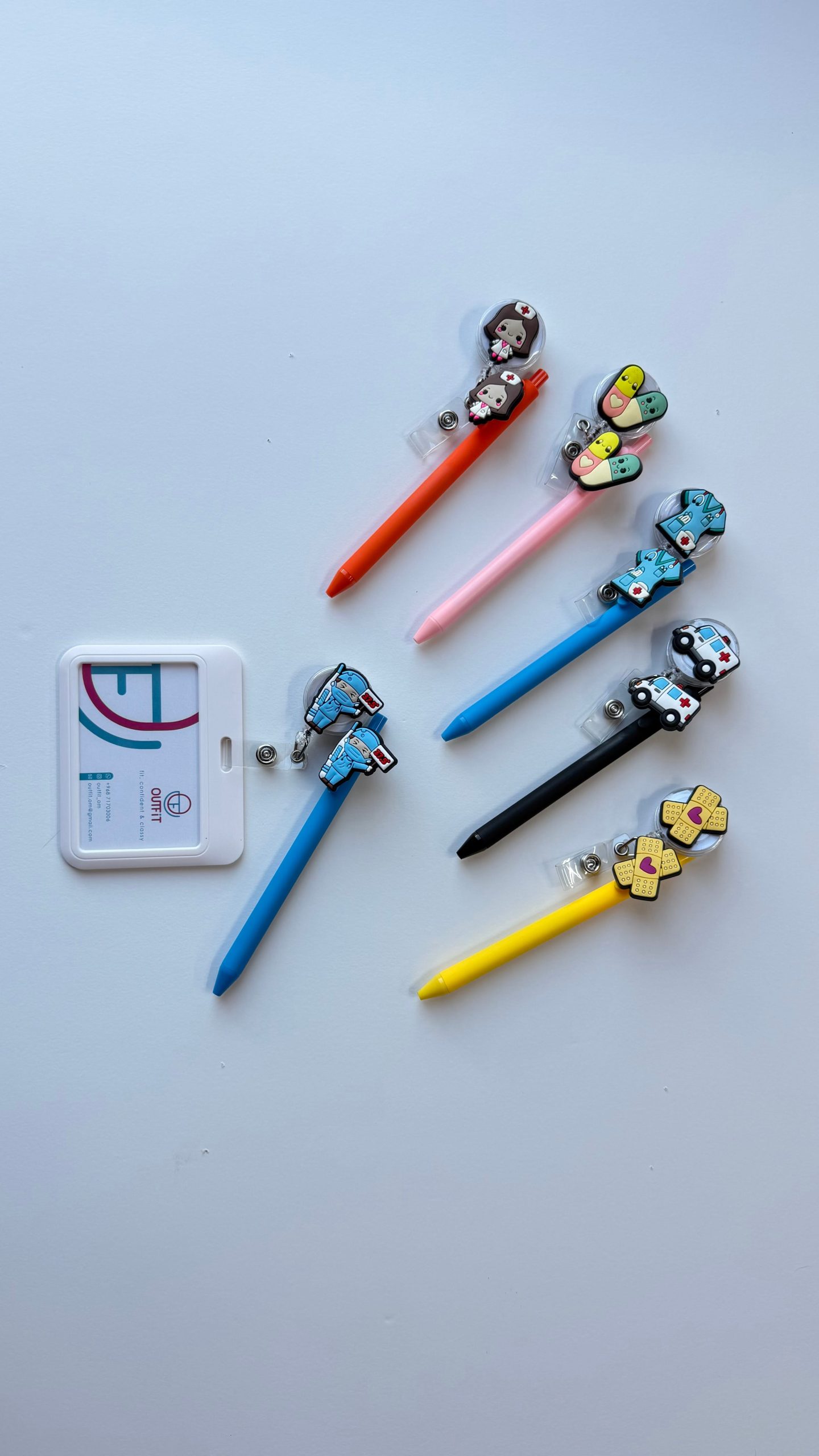 ID holder + pen